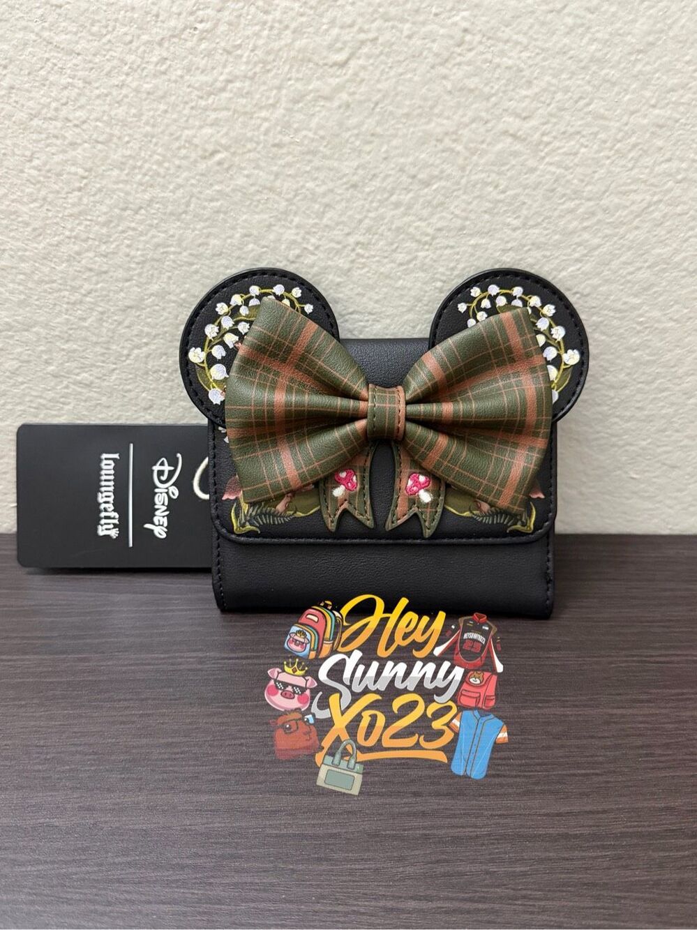 Loungefly Disney Minnie Mouse Mushroom Ears Wallet